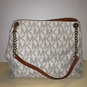 Michael Kors signature shoulder handbag